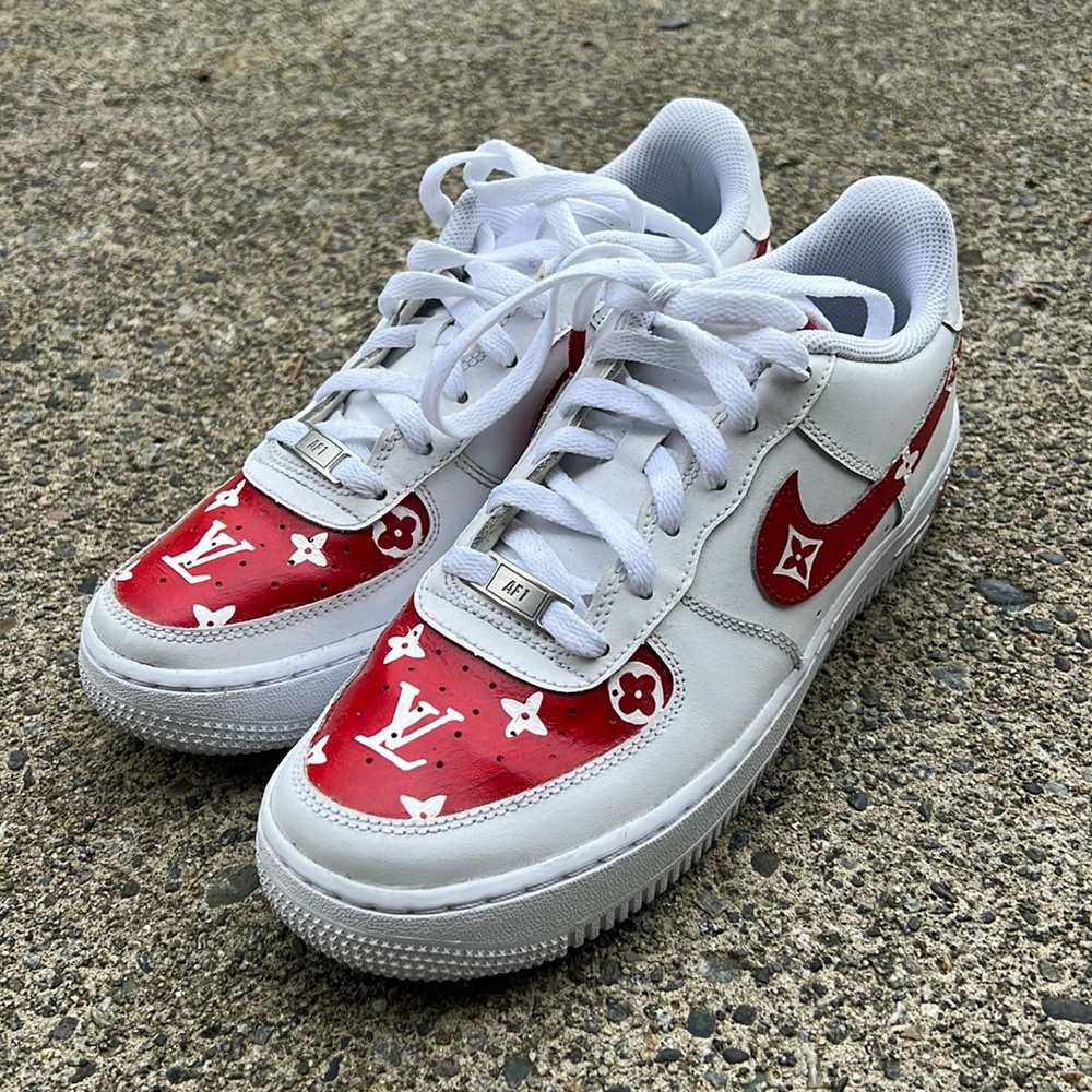 Custom hand painted AF1s